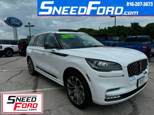 used 2021 Lincoln Aviator car, priced at $42,700