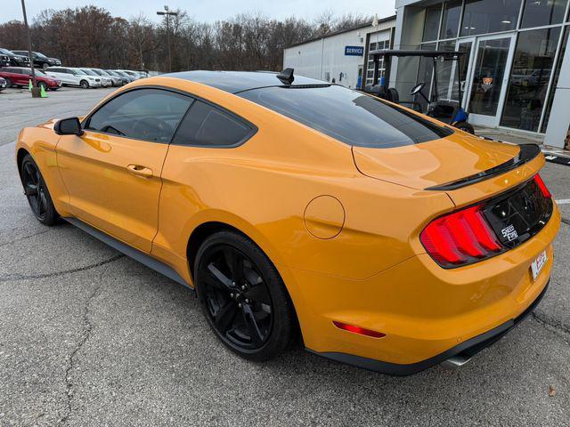 used 2022 Ford Mustang car, priced at $27,500