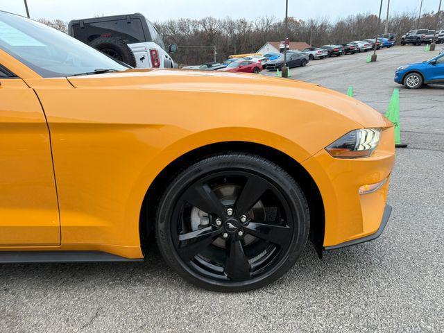 used 2022 Ford Mustang car, priced at $27,500