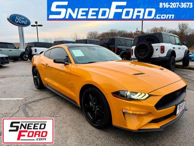 used 2022 Ford Mustang car, priced at $27,500