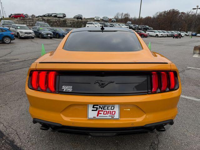 used 2022 Ford Mustang car, priced at $27,500