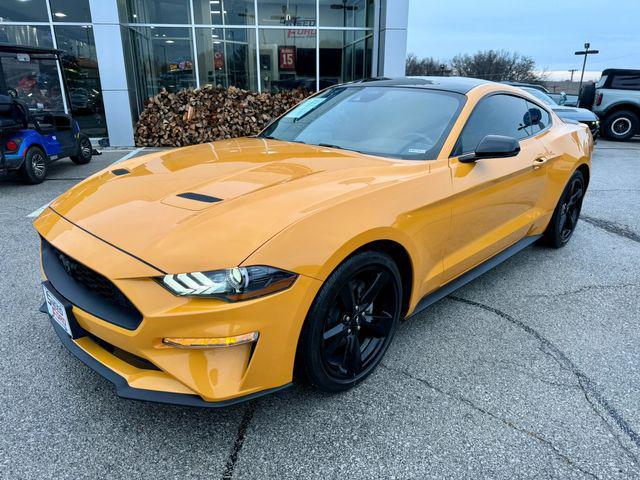 used 2022 Ford Mustang car, priced at $27,500