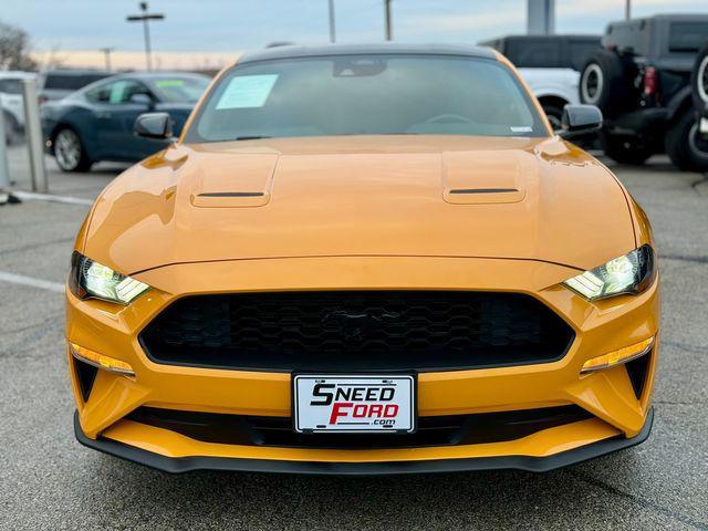 used 2022 Ford Mustang car, priced at $27,500