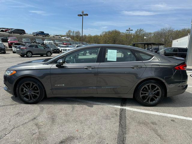 used 2018 Ford Fusion Hybrid car, priced at $19,395