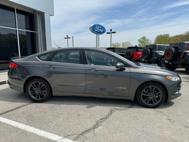 used 2018 Ford Fusion Hybrid car, priced at $19,395