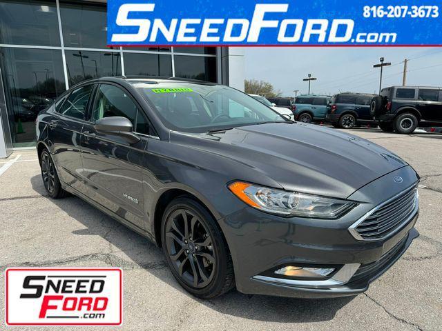 used 2018 Ford Fusion Hybrid car, priced at $18,887