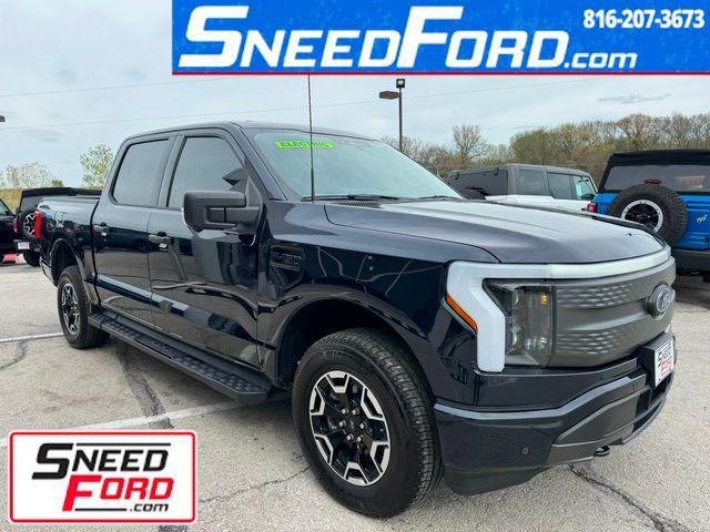 used 2022 Ford F-150 Lightning car, priced at $40,992