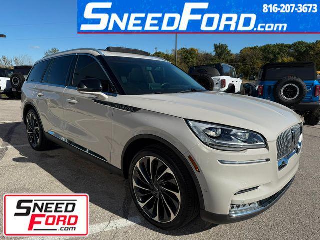 used 2023 Lincoln Aviator car, priced at $49,700