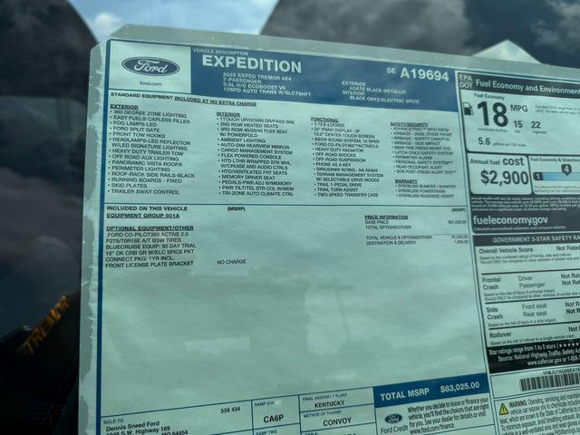 new 2025 Ford Expedition car, priced at $83,000