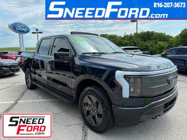 used 2023 Ford F-150 Lightning car, priced at $48,850