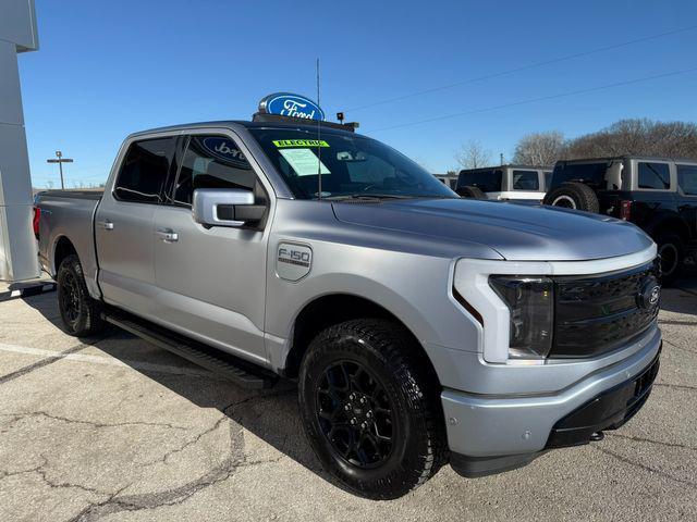 used 2022 Ford F-150 Lightning car, priced at $44,400