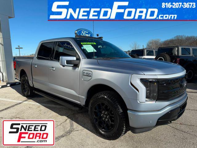 used 2022 Ford F-150 Lightning car, priced at $44,400