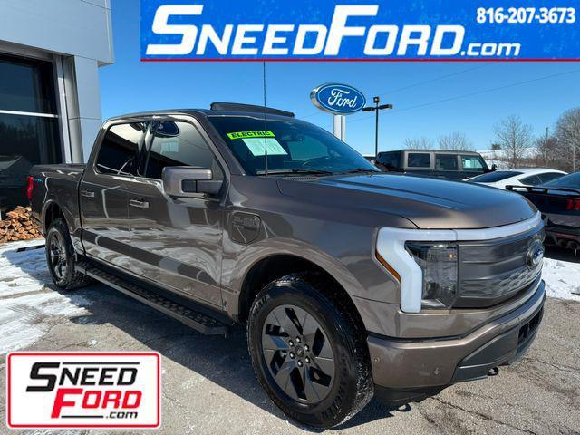 used 2023 Ford F-150 Lightning car, priced at $49,999