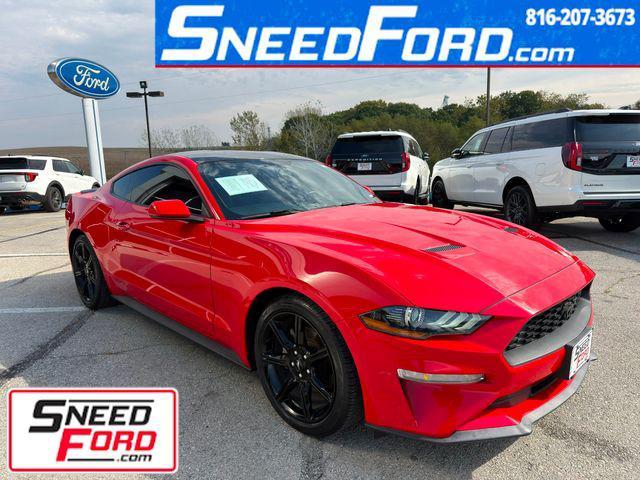 used 2020 Ford Mustang car, priced at $23,399