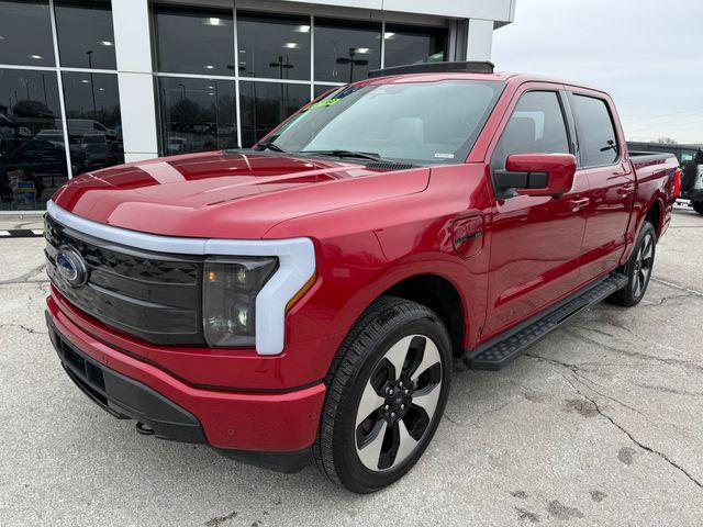 used 2023 Ford F-150 Lightning car, priced at $57,999