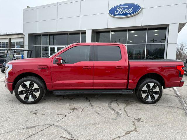 used 2023 Ford F-150 Lightning car, priced at $57,999