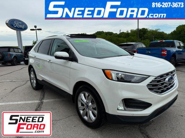 used 2022 Ford Edge car, priced at $34,999