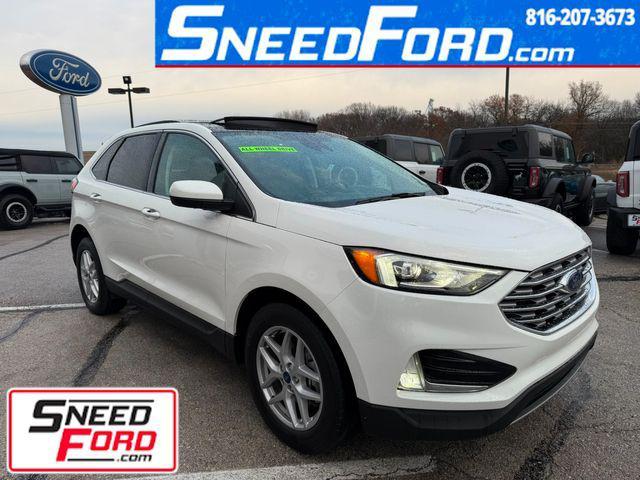 used 2021 Ford Edge car, priced at $25,900