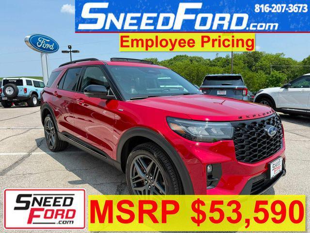 new 2025 Ford Explorer car, priced at $49,636
