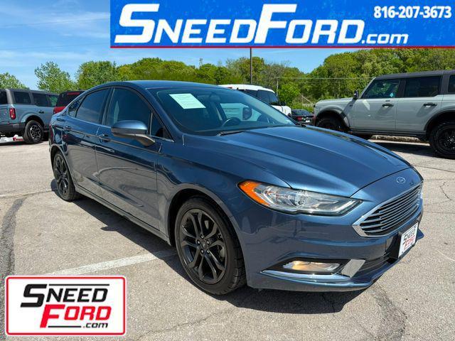 used 2018 Ford Fusion car, priced at $13,999