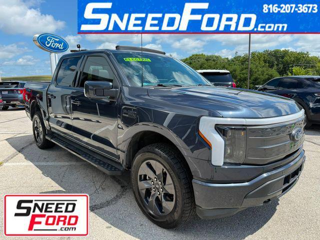 used 2022 Ford F-150 Lightning car, priced at $41,399