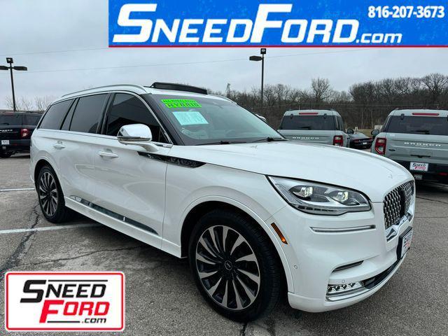 used 2022 Lincoln Aviator car, priced at $61,469