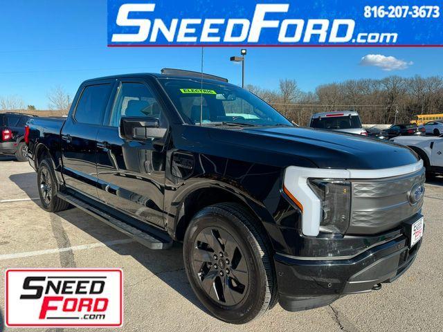 used 2022 Ford F-150 Lightning car, priced at $49,995