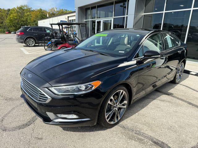 used 2017 Ford Fusion car, priced at $13,900