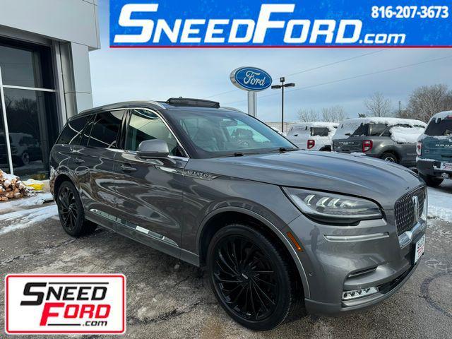 used 2021 Lincoln Aviator car, priced at $41,999