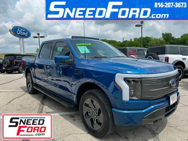 used 2022 Ford F-150 Lightning car, priced at $50,392