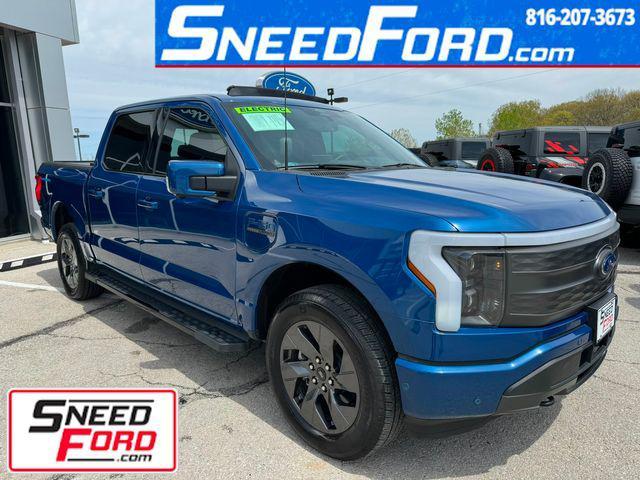 used 2022 Ford F-150 Lightning car, priced at $49,799