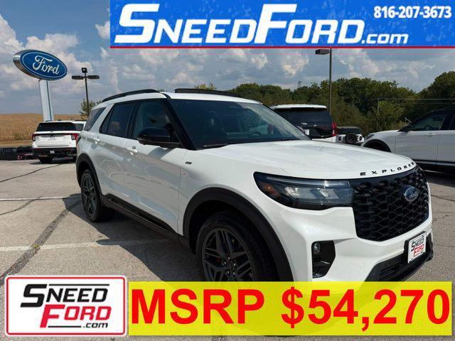 new 2025 Ford Explorer car, priced at $50,626