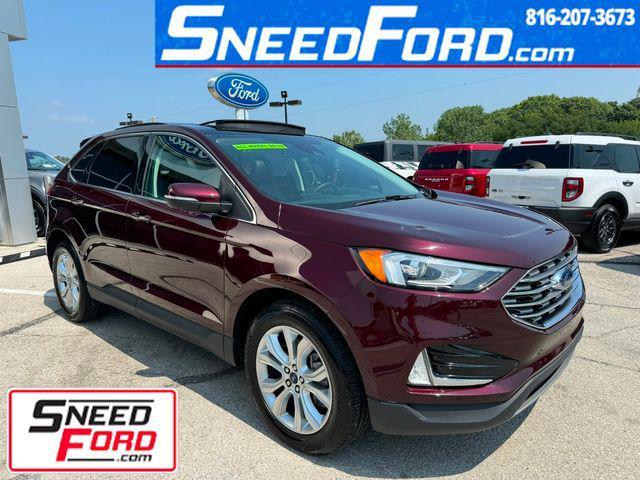 used 2021 Ford Edge car, priced at $31,000