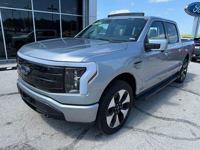 used 2022 Ford F-150 Lightning car, priced at $46,500