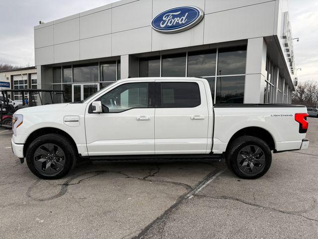 used 2023 Ford F-150 Lightning car, priced at $48,600