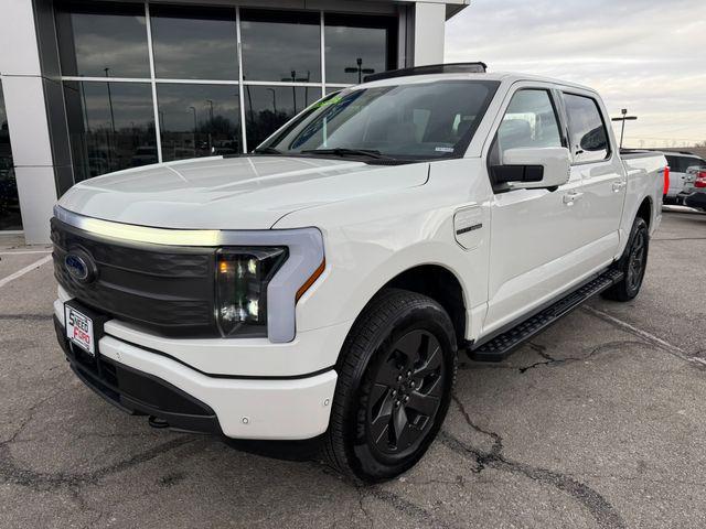 used 2023 Ford F-150 Lightning car, priced at $48,600