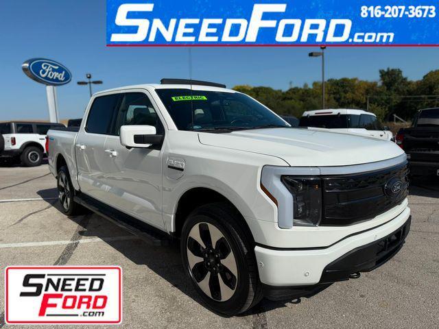 used 2022 Ford F-150 Lightning car, priced at $52,998