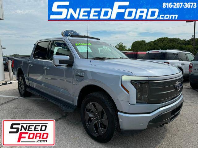 used 2022 Ford F-150 Lightning car, priced at $49,999