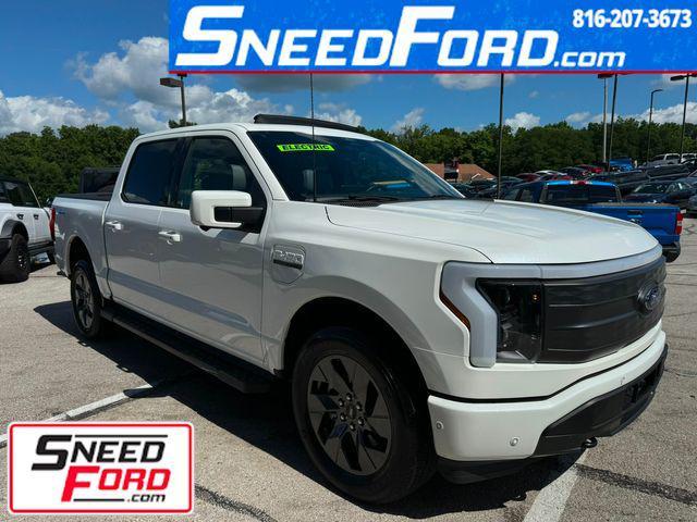 used 2022 Ford F-150 Lightning car, priced at $53,999