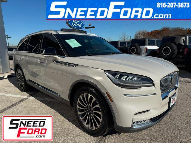 used 2020 Lincoln Aviator car, priced at $32,999