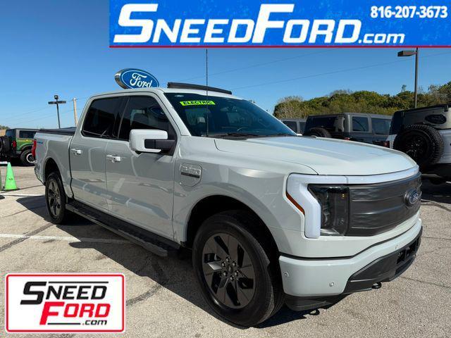 used 2023 Ford F-150 Lightning car, priced at $51,999