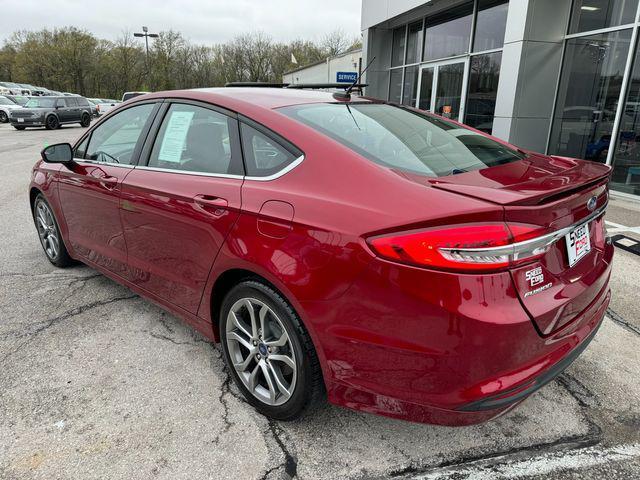 used 2017 Ford Fusion car, priced at $18,995