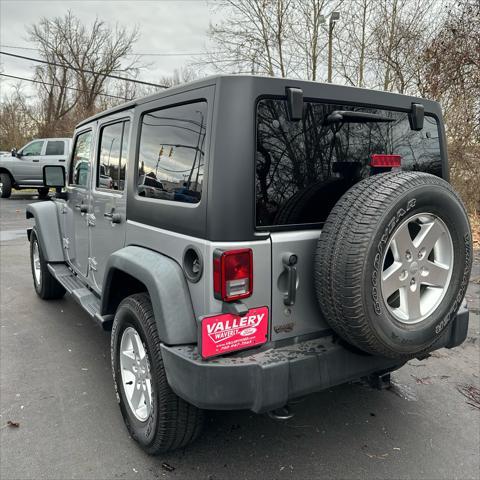 used 2016 Jeep Wrangler Unlimited car, priced at $18,590