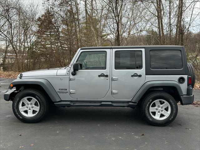 used 2016 Jeep Wrangler Unlimited car, priced at $18,590