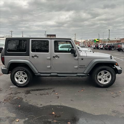 used 2016 Jeep Wrangler Unlimited car, priced at $18,590