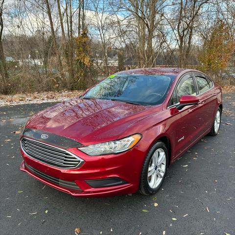 used 2018 Ford Fusion Hybrid car, priced at $15,990