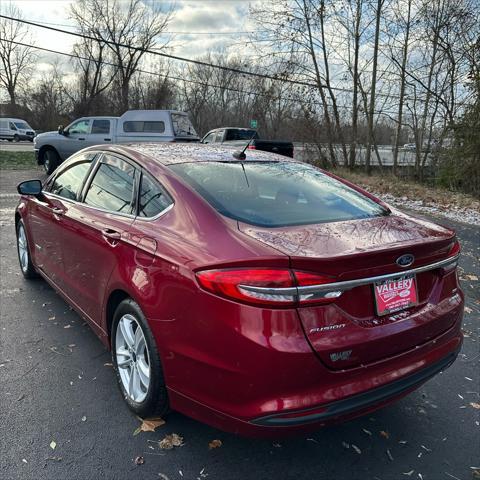 used 2018 Ford Fusion Hybrid car, priced at $15,990