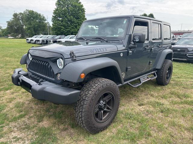 used 2017 Jeep Wrangler Unlimited car, priced at $15,955