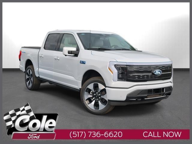 new 2025 Ford F-150 Lightning car, priced at $83,677