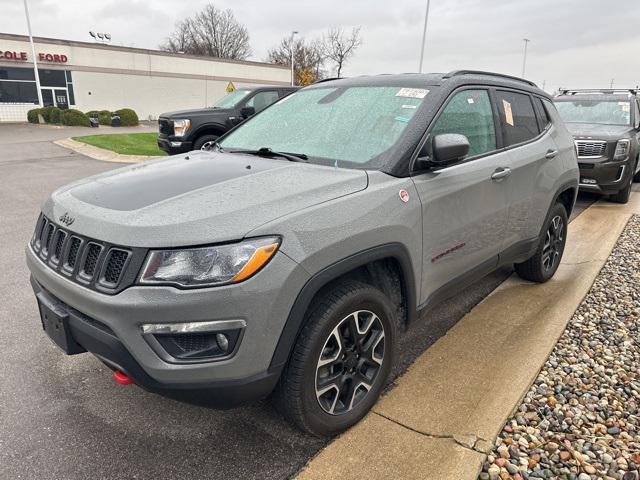 used 2021 Jeep Compass car, priced at $20,999